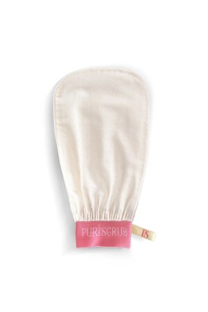 1 Adet Ekru Banyo Duş Kesesi Peeling Eldiveni %100 Floş Ipek Kadın Ve Erkekler Için - Puri'scrub