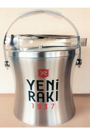 1 Eiskübel aus Metall mit Zange als Geschenk EK20224272 - Paşabahçe