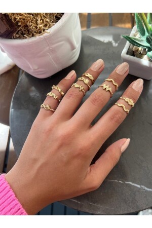 10 Gelenkringe (Abbildungen variieren, kommen jedes Mal anders) - Jackferrero