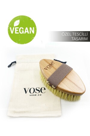 %100 Doğal Vegan Selülit Fırçası (Kaktüs Kılı) vose059 - Vose
