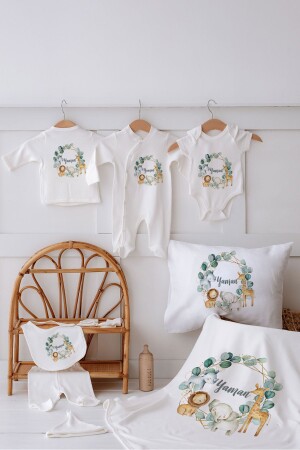 %100 Organik Isme Özel 10lu Hastane Çıkışı - Lilabio