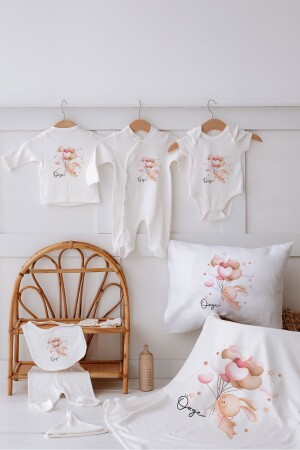 %100 Organik Isme Özel 10lu Hastane Çıkışı - Lilabio