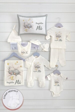 100 % organische, personalisierte 10-teilige Krankenhausfreigabe 12li83 - Homamia