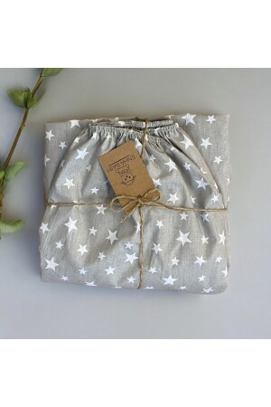 %100 Pamuk Ranforce Kumaş Lastikli Bebek Çarşafı-beşik Ve Park Yatak Çarşafı(70X110)(60X120) - Enha Baby