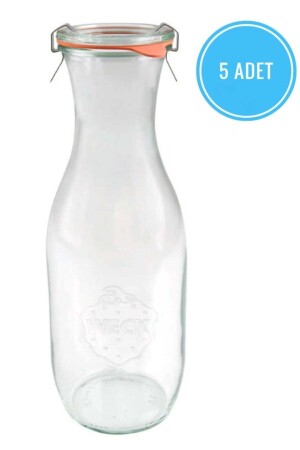 1062 Ml Juice ( 5 Adet) Weck 1062 ml Juice 5 li - Weck