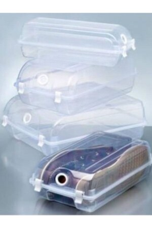 12 Adet Gondol Erkek Ayakkabı Kutusu Erkek Ayakkabı Saklama Kutusu - Perodia