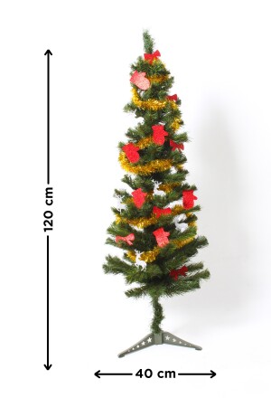 120 cm Sparsames Weihnachtskiefern-Set 2 8682450305199 - 1