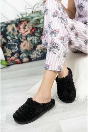 13666 Kadın Ev Terliği Kışlık Terlik - Gezer