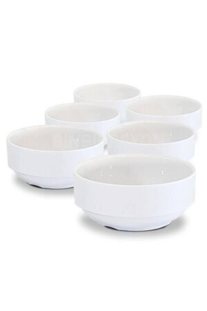 13cm Kırılmaz Melamin Çorba Kasesi 6lı SAD3R3 - Akel