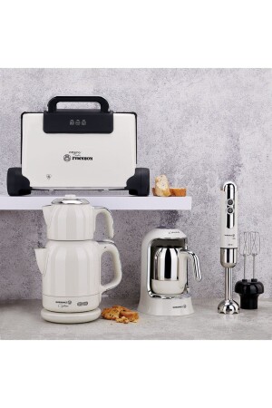 14 Parça Elektronik Çeyiz Seti -vanilya- - Korkmaz