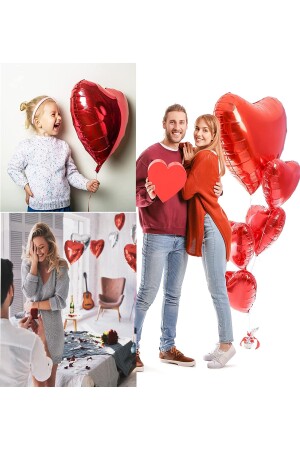 14 Şubat Sevgililer Günü Romantik Oda Mekan Süsleme Özel Gün Yıldönümü Gül Kalp Balon Mum Süpriz Set 300120231450 - 3