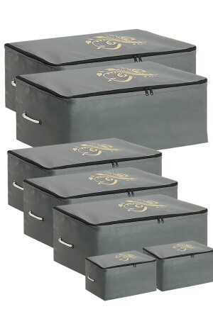 2 Mega 3 große 2 kleine Aufbewahrungstaschen-Set H-2m-3B-2k - umbellatum