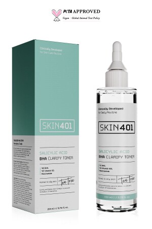 2 % Salicylsäure Bha Purifying – Anti-Mitesser-Tonikum 200 ml - Skin401