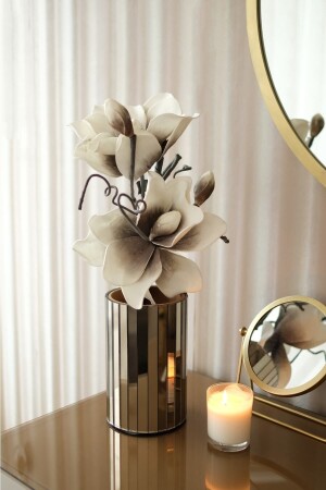 20 Cm Bronz Aynalı Vazo - Homila