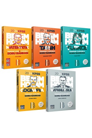 2024 KPSS Allgemeine Fähigkeiten Allgemeine Kultur Vollständig gelöste Fragendatenbank Benim Hocam Publications - Benim Hocam Yayınları