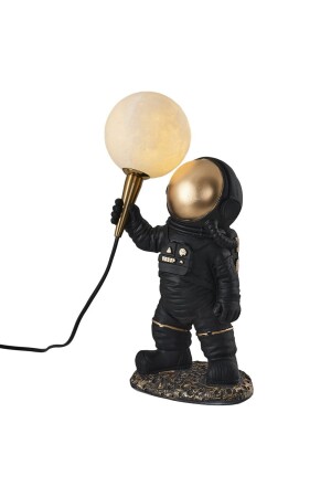 2050-2-19 Astronot Masa Lambası Siyah - 1