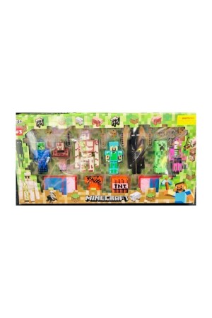 21-teiliges Spielzeug-Minecraft-Set mit XL-Zubehör mine56 - Minecraft