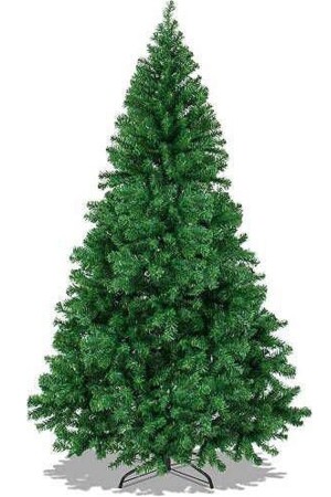 210 Cm Yılbaşı Ağacı Gür Dallı Noel Ağacı Yılbaşı Çam Ağacı Demir Ayak Demir Gövdeli ERKA210-Ç - 1