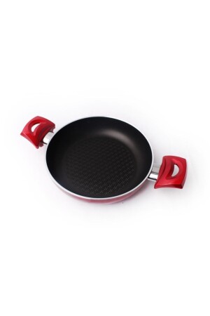 22 cm große Trauben-Teflonpfanne mit Doppelgriff, Eierbraten 261 - panayır