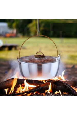 24 cm Aluminium-Campingtopf 3-8 lt - Evren