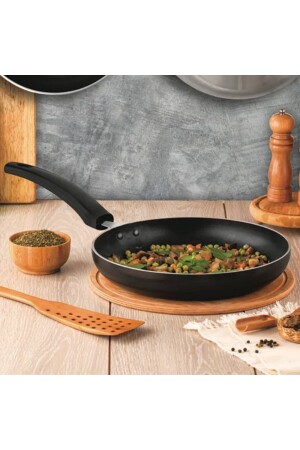 24 Cm Maestro Maksi Tava- Horeca Non-Stick Kızartma Tavası 24 cm (Bakalit Kulp) - Evren