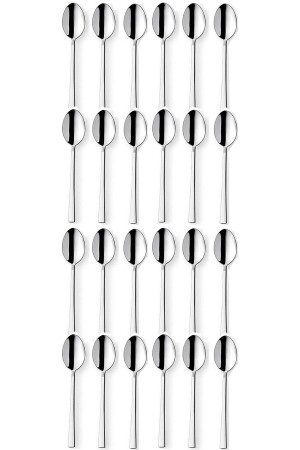 24-teiliges Lux-Teelöffel-Stabmodell aus Edelstahl - Trouvaille