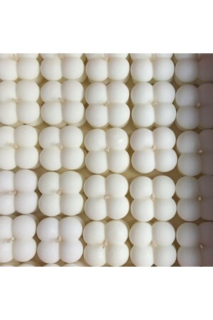 250 Adet Mini Bubble Lavanta Vanilya Kokulu Mum Seti 250bubble - ERSE HOME