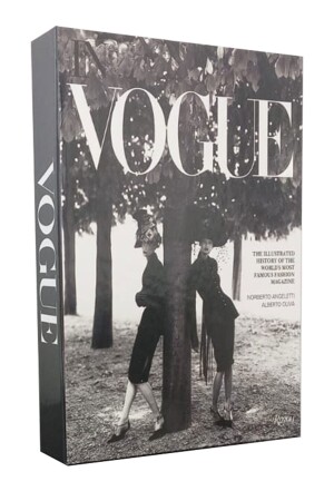 2'li Dekoratif Kitap Görünümlü Kutu Monochrome Home & Vogue Ikı Kadın Temalı bay2li2423 - 3