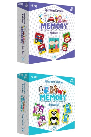 2'li Eşleştirme Kartları Memory Set (5039-5041) CA.5039-5041 - 1