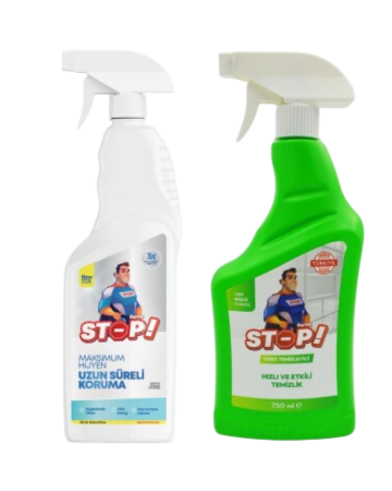 2'li Set STOP Forte Leke Çıkarıcı&STOP Forte Derz Temizleyici - STOP Forte