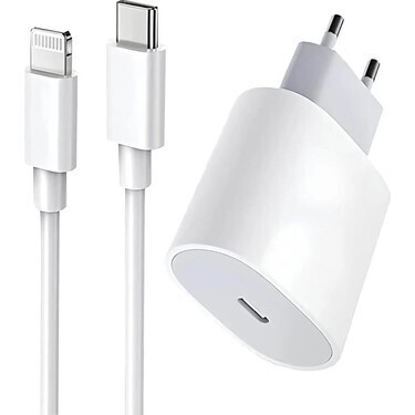 3 adet Kampanya- Iphone Tüm Serilerle Uyumlu Hızlı Şarj Aleti Adaptör Kablo Plus 6 7 8 X 11 12 13 14 Pro Max - Apple