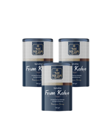3 Al 2 Öde Ahi Sultan Form Kahvesi 8 Farklı Kahve Ve Spirulina Içerikli 100 G - Ahi Sultan