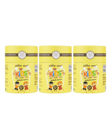 3 Al 2 Öde Zühre Ana Kids Çocuklar için Özel - Arı Sütü- Pekmez- Bal Ve Vitamin Katkılı Kakaolu Macun - Zühre Ana