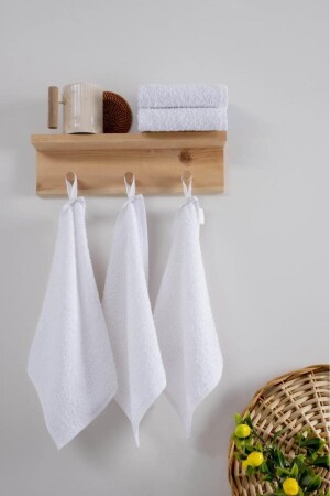 30x30cm 5St. Küchenhandtuch-Set, einfarbig, Serviettenhandtuch, Trockentuch - Ender Home