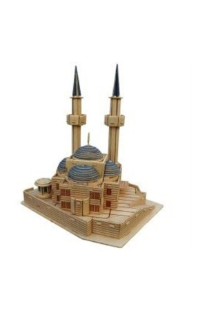 3d Büyük Boy Ahşap Cami Maketi Puzzle Ayasofya Camisi - Genel Markalar