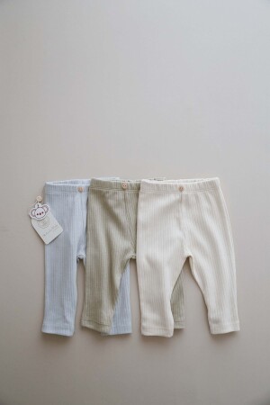 3'lü Bebek Fitilli Tayt Model 2 - Ohlalakoala