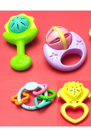 4 Lü Çıngırak Seti - Df Toys