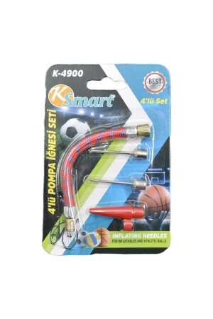 4 Pumpnadeln Fahrrad- und Ball-Inflationsnadel K-4900 Gkh - Ksmart
