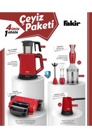 4-teiliges elektronisches Mitgift-Set der Rogue-Serie - Fakir