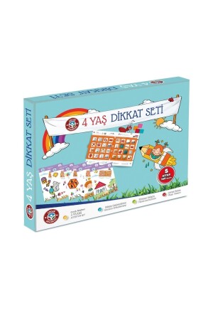 4 Yaş Dikkat Seti - Çocuk Akademi