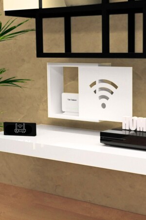 40x33cm Modem Kutusu Saklama Wifi Desenli Modem Saklama Kutusu Salon Dekorasyon Ev Dekorasyon Dolap - Endless Shopping