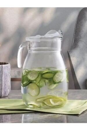 43864 Krugkaraffe Niagara, transparenter Deckel - Paşabahçe