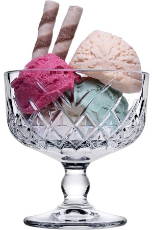 440211 Timeless 2 Li Dondurmalık Ayaklı Magnolia Sunum Çerezlik ICECREAM5405 - Paşabahçe