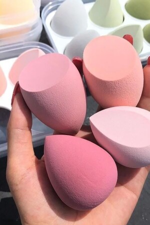 4'lü Şeffaf Kutulu Makyaj Süngeri - Govern