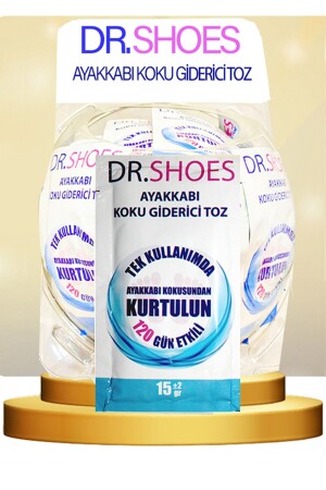 5 Adet Ayak Koku Giderici - Ayakkabı Koku Giderici Toz 120 Gün Etkili.DR.SHOES ile Ayak Kokusuna Son - Dr. Shoes
