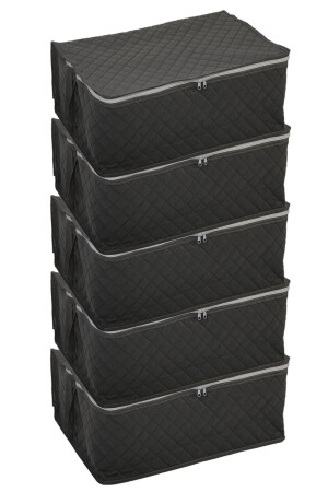 5 Adet Büyük Boy Hurç-yorgan Hurcu 100x50x50(GRİ) - Adarya