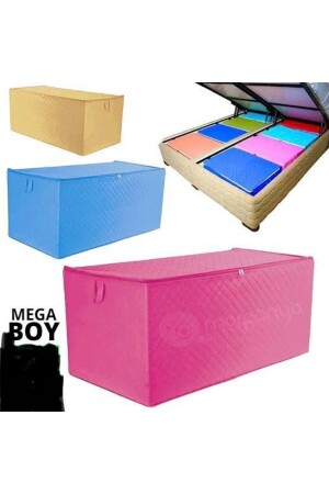 5 Adet Hurç Yorgan Hurcu 100x52x52 Cm Büyük Boy Baza Altı Yorgan Boy klnyrgn01 - GÜMÜŞ