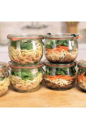 580 Ml Lale Set ( 4 Adet ) Wcktop Weck 580 ml Lale Set 4 lü - Weck