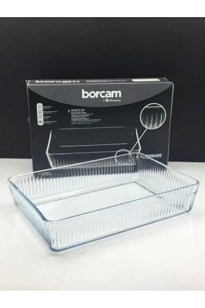 59964 Pyrex Rechteckiges Tablett 30 cm x 20 cm P63093S5326 - Paşabahçe