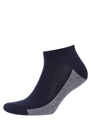 5er-Pack Baumwoll-Booties-Socken für Herren K4582azns K4582AZ21SP - 5